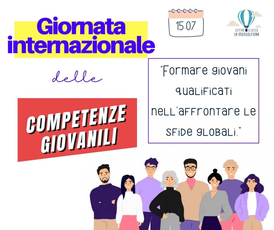 15 Luglio: Giornata Internazionale delle competenze giovanili